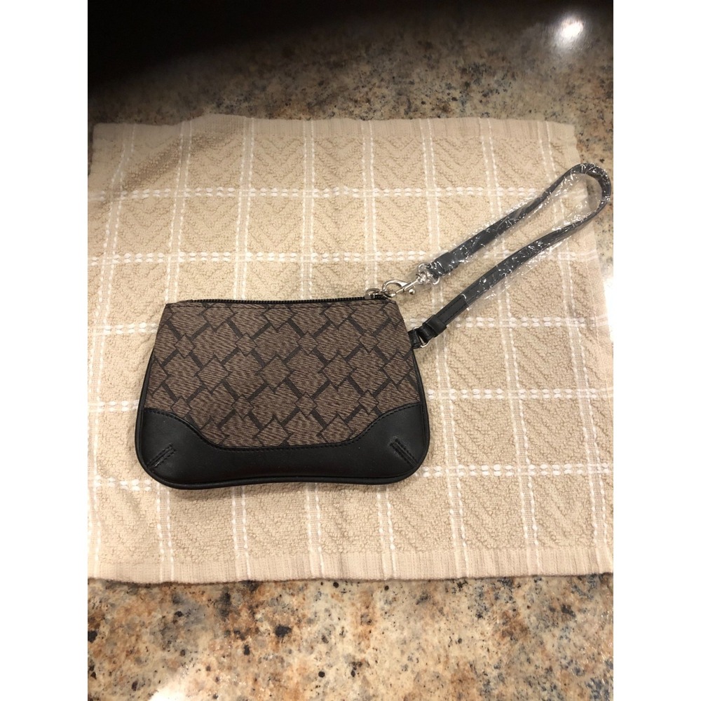 Longaberger Signature Wristlet Wallet 6.5" Coin Purse 20042161